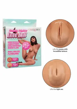 CalExotics Naughty Neighbor Life-Size Inflatable Doll 3-Entry System