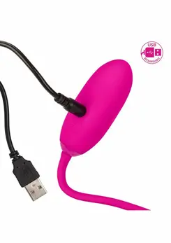 CalExotics Rechargeable Kegel Ball Advanced Silicone 12 Modes Purple