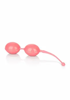CalExotics Weighted Kegel Balls Silicone Ergonomic Design Pink