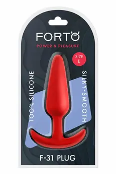 FORTO F-31 Plug Large Red Premium Silicone Flexible System
