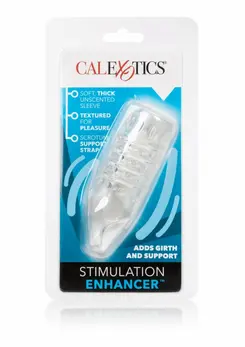 Stimulation Enhancer Sleeve by CalExotics - Ultra-Stretchy Extension, TPE
