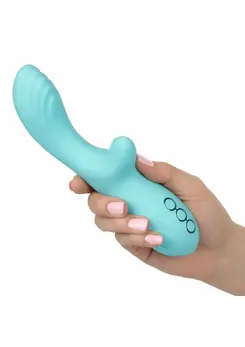 California Exotic Catalina Climaxer Dual-Action Silicone Vibrator Pink