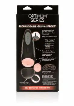 CalExotics Optimum Power Rechargeable Grip-N-Stroke Intimate Device