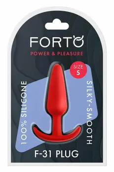 FORTO F-31 Plug Small Red Premium Silicone Flexible System