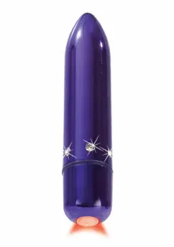 CalExotics Crystal High Intensity Bullet White 9cm ABS Mini Device