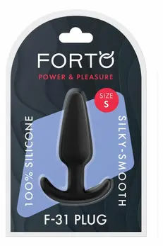 FORTO F-31 Plug Small Black Premium Silicone Flexible Base