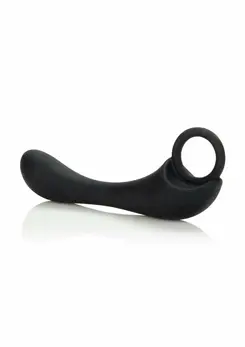 Dr. Joel Kaplan Silicone Prostate Locator Ergonomic Intimate Probe Black