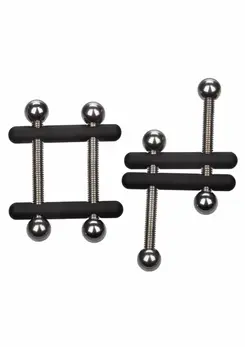 CalExotics Crossbar Nipple Vices Adjustable Clamp System Metal
