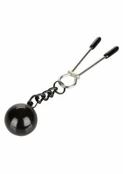 Pipedream Weighted Tweezer Adjustable Nipple Clamps with Weights