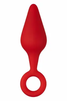 FORTO F-10 Silicone Plug Small Red with Pull Ring - Premium Flexible Design