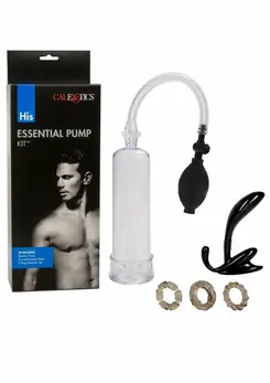 CalExotics His Essential Pump Kit - Complete Enhancement Set, Black