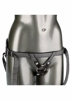 CalExotics The Regal Princess Harness Adjustable Vegan Leather Black