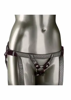 CalExotics The Regal Duchess Harness Adjustable Vegan Leather Black