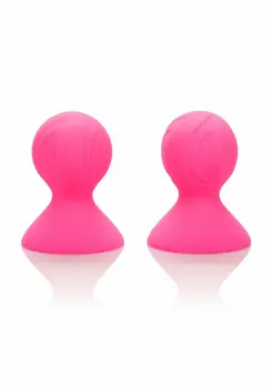 CalExotics Silicone Pro Nipple Suckers - Flexible Silicone, Set of 2