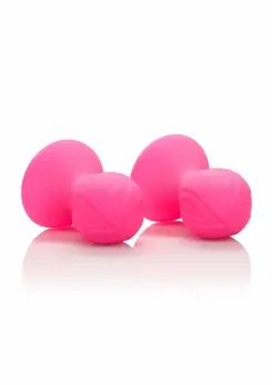 CalExotics Silicone Pro Nipple Suckers - Flexible Silicone, Set of 2