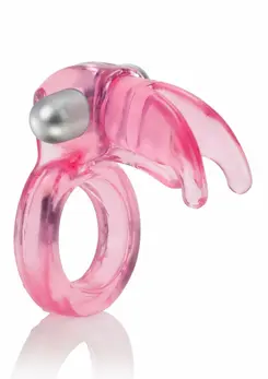 California Exotic Triple Clit Flicker Intimate Couples Ring Waterproof