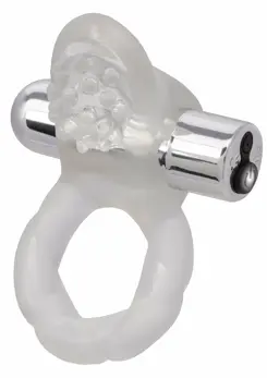 Nubby Lovers Delight Vibrating Couples Enhancer, USB Rechargeable, Waterproof