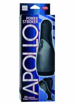 Apollo Power Stroker Intimate Machine with 30 Vibration Modes Blue