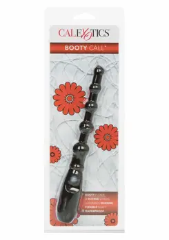 Booty Call Booty Flexer Silicone Beaded Probe, 3-Speed, Waterproof, 5.75”