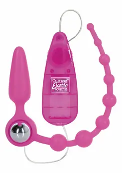Booty Call Booty Double Dare Silicone Set with Vibrating System 716770078155