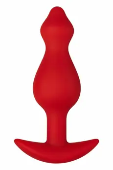 FORTO F-78 POINTEE Plug Small Red Premium Silicone Bead Design