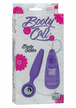 Booty Call Booty Glider Silicone Dual-Function Intimate Device Black