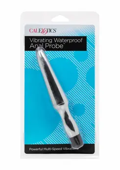 Waterproof Anal Probe Model 6.5” Silver-Plated Multi-Speed System