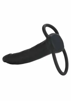 California Exotic Silicone Double Rider Black Flexible System