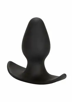 CalExotics Silicone Perfect Plug Black - Ergonomic Anal Accessory
