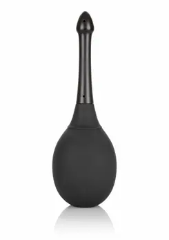 CalExotics One Way Valve Douche - Hygienic Cleaning System, Black