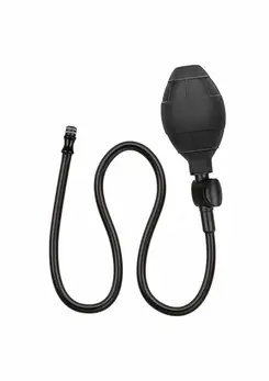 CalExotics Medium Silicone Inflatable Plug with Detachable Hose 4.25”