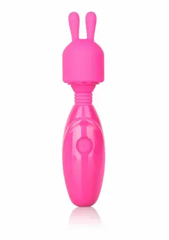 CalExotics Tiny Teasers Bunny Compact Silicone Massager USB Rechargeable