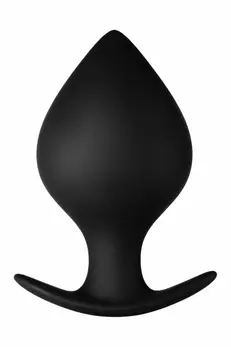 FORTO F-63 Rattler Spade Large Black Premium Silicone Plug