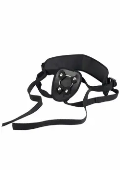 Power Support Harness Adjustable PU System Universal Ring Black