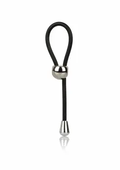 CalExotics E-Z Cinch Silicone Lasso Adjustable Support Ring Black