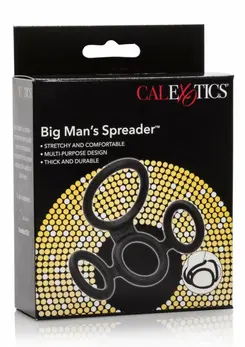 Big Man S Spreader Adjustable Silicone Support Black