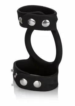 Silicone Tri-Snap C & B Cage - Adjustable Support System, Black