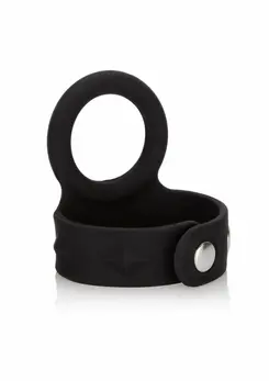 3-Snap Scrotum Ring Large Silicone Adjustable Support System