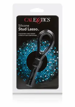 CalExotics Silicone Stud Lasso Adjustable Support Ring Black