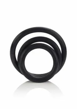 Rubber Ring 3 Piece Set - Flexible Silicone Support Rings, 3 Sizes