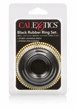 Rubber Ring 3 Piece Set - Flexible Silicone Support Rings, 3 Sizes