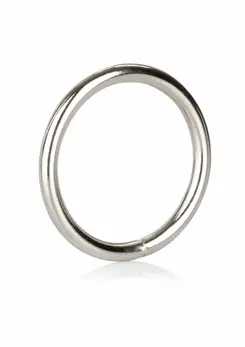 Silver Ring Large by CalExotics - Solid Steel Intimate Support 2.5”