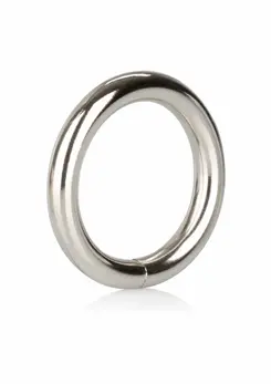 Silver Ring Small Steel Enhancer by Silver - Polished Finish, Compact Size