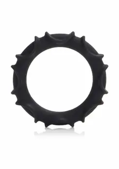 Adonis Atlas Silicone Ring - Flexible Comfort System, Red/Black