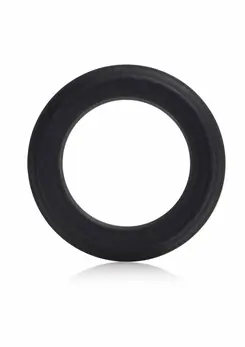 Adonis Caesar Silicone Ring - Flexible Support, Black, Universal Size