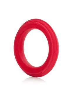 Adonis Caesar Silicone Ring - Flexible Comfort Fit, Red