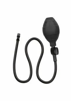 COLT Pumper Plug XXXL Inflatable Silicone System Black 6.25”