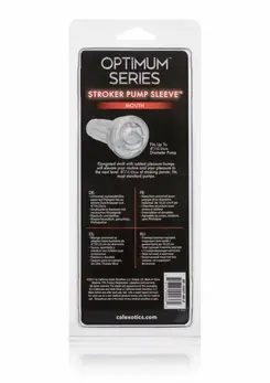 CalExotics Optimum Series Stroker Pump Sleeve Mouth Shape TPR