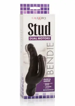CalExotics Bendie Stud Over & Under Flexible Dual Motor System 22 cm
