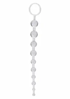 Platinum X-10 Beads Intimate Graduated Bead System, Gold, 28 cm